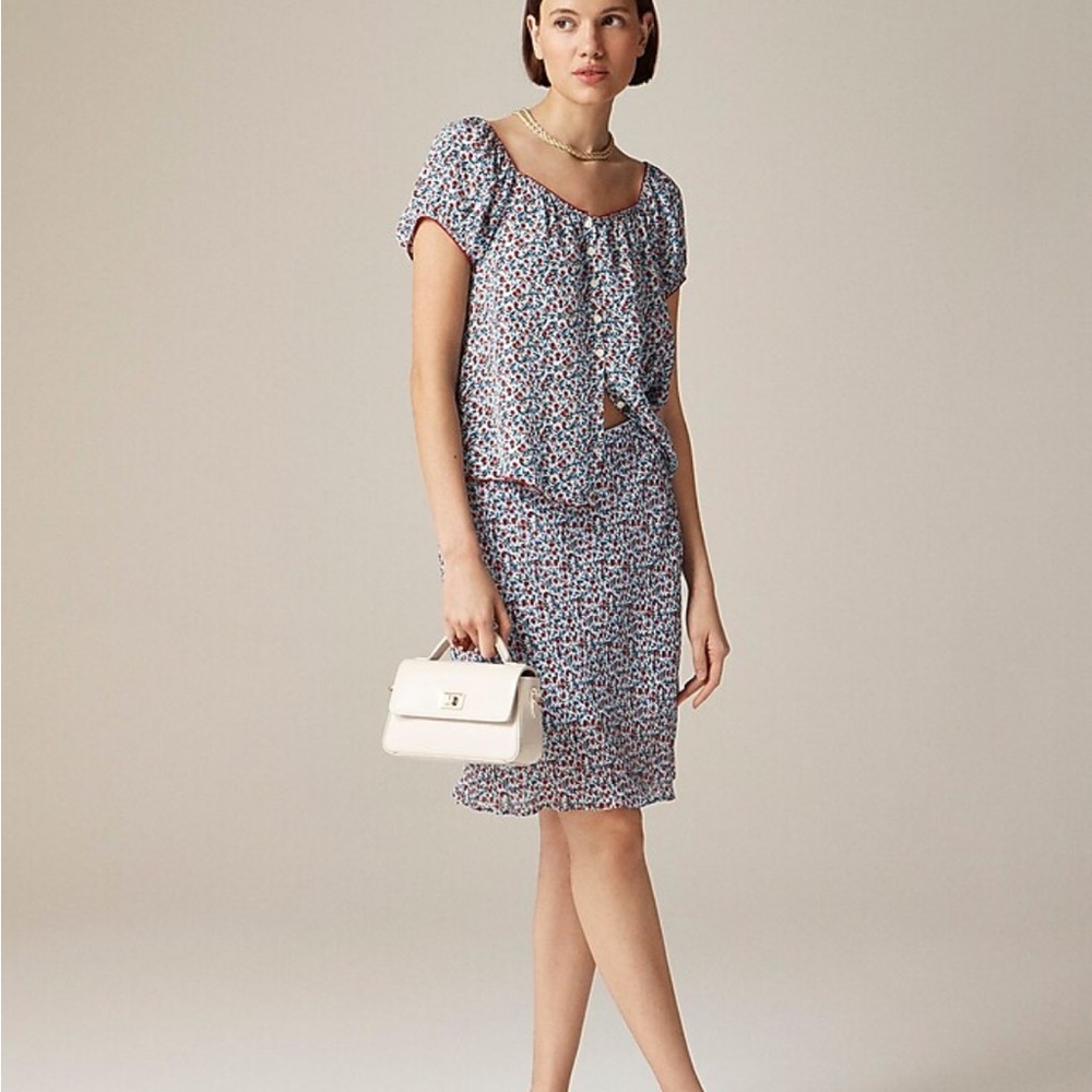 J. Crew Gwen Slip Skirt